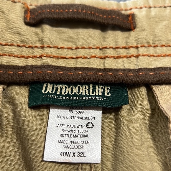 NWOT OutdoorLife Men’s Cargo Pants - Picture 5 of 7